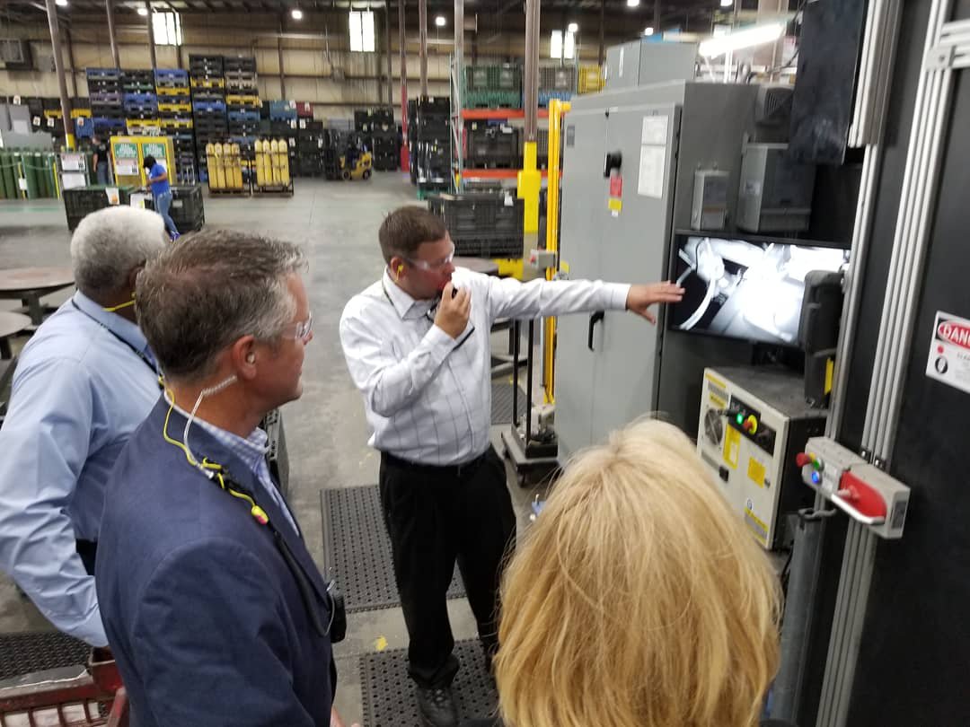 JohnMProos's tweet photo. Recently I toured the Chassix plant in Benton Harbor with @CornerstoneMGSW. They have more than 260 employees #manufacturing parts for the auto industry, & have made numerous investments in the facility. The best part? They're #hiring! #SWMIComeback https://t.co/ZOeAsYqmpe