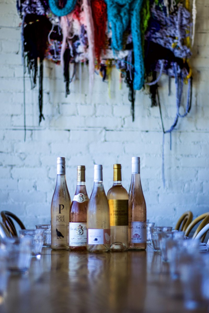 We're seeing rain in the forecast for the next 24 hours but no sweat, we're taking all the rosé vibes indoors. Also, Chef Brendon's launching a new menu for the weekend -- reservations via <a href="/Reserve/">Reserve</a>!