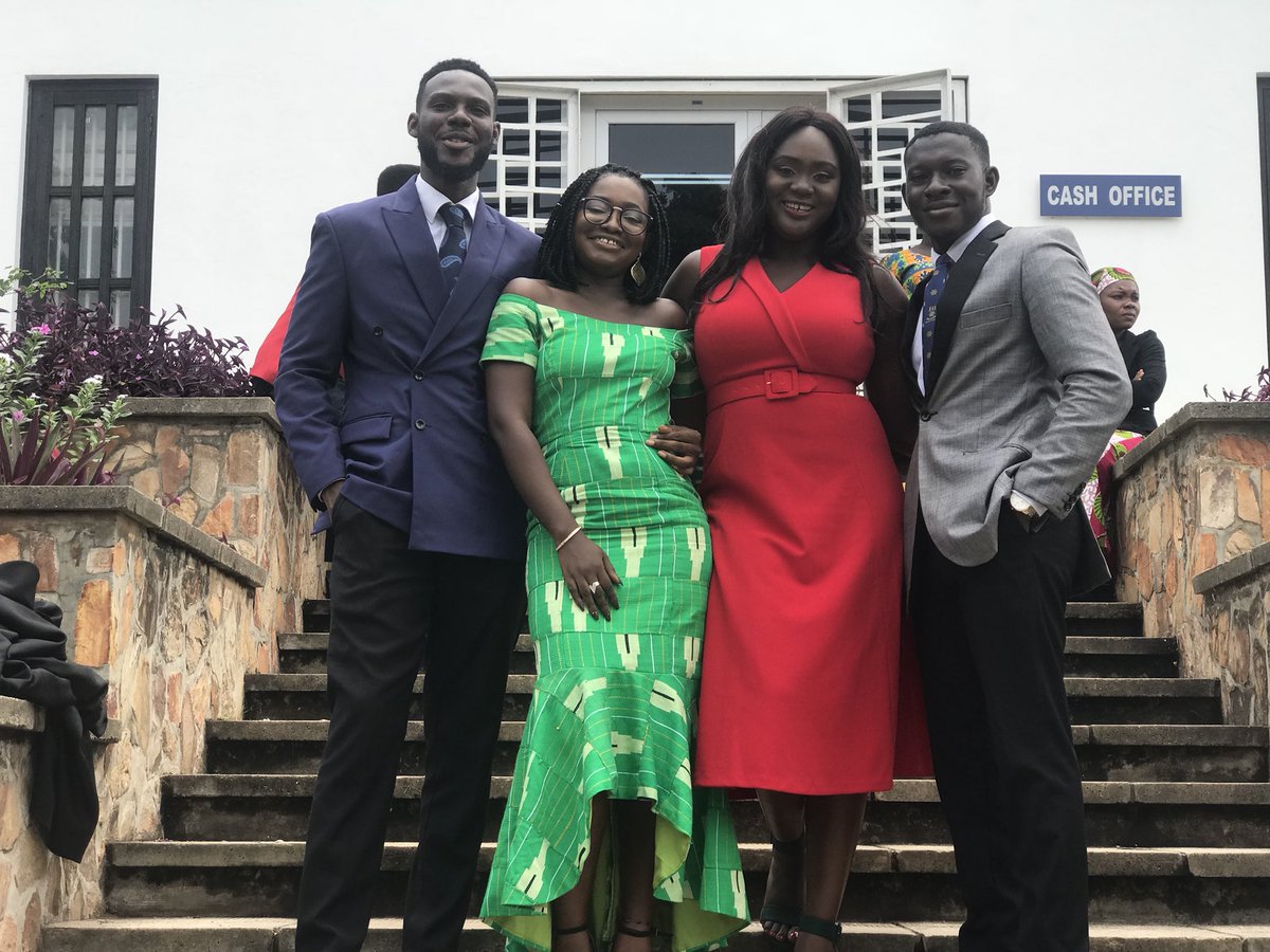 Me_kekeli's tweet photo. To greater beginnings
To family ❤️
To friends I would forever call family. 

We made it. #UGCongregation #ClassOf2018. https://t.co/veX5DTjs8E