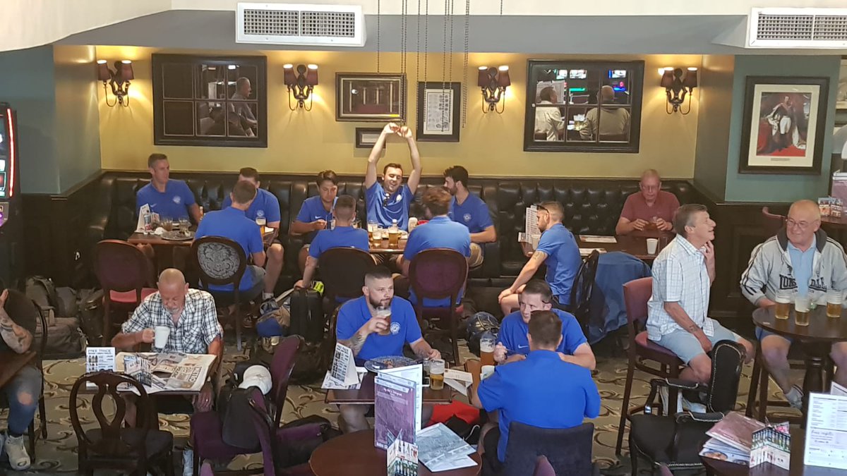 TheViewFC's tweet photo. #theviewfc off on tour this morning #matthewgrimstonememorialtour god help the French https://t.co/RiFOn7wkIS