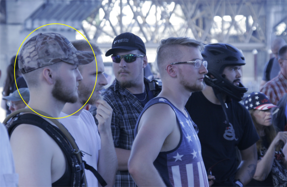 Local fascist Cody Bussard has participated in a number of Joey Gibson's hate rallies  https://rosecityantifa.org/articles/psu-fascists/#cody-bussard