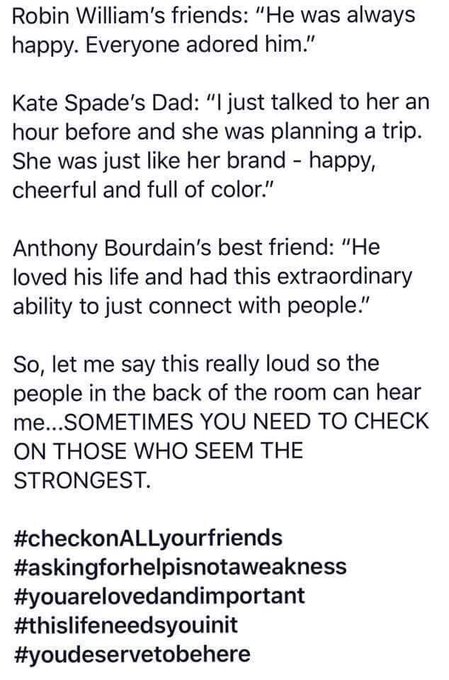 Someone posted this earlier so I thought I&rsquo;d repost .. It&rsquo;s ok to not be ok ❤️ #MentalHealthMatters #yournotalone<a href="/tag/mentalhealthmatters"class="tags"><span>#mentalhealthmatters</span></a><a href="/tag/yournotalone"class="tags"><span>#yournotalone</span></a>