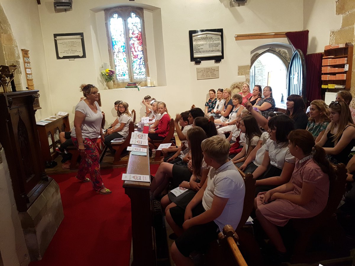 RogietPrimary's tweet photo. Our thanks to Mandy at St. Mary's church, Rogiet for such a lovely leavers service for our Year 6s today. Thoughtful and celebratory. #rogietlearning https://t.co/ipMVdlhQ0O