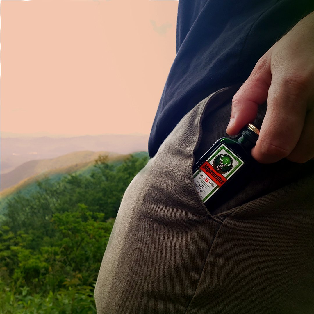 JagermeisterUSA's tweet photo. Pocket sized for a reason. https://t.co/0giN2uEK0o