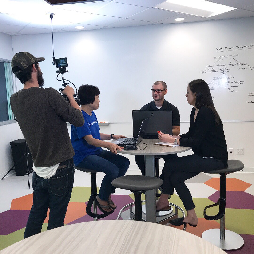 counterpartbiz's tweet photo. Back at it with our friends @FME_Studios &amp; Righthand. This time, we’re highlighting our partnership with @CHNw @CHNwLaunchpad. 😎🎥 https://t.co/ctuReHO3uo