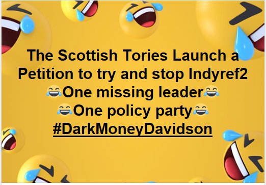 JamesAmcvean's tweet photo. @ScotTories #DarkMoneyDavidson #NaeMairReferendumbs #ShutUpAndEatYerCereal #GetBackInYerBox #DarkMoney https://t.co/OeIpzKLNlN