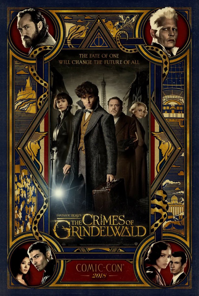 loserofthey3ar's tweet image. QUE POSTER LINDO DA PORRA, EU JA COLOQUEI DE BLOQUEIO NA TELA DO CELULAR, QUERO PENDURA-LO NA PAREDE, NA TESTA, ONDE MAIS PUDER

#FantasticBeasts #CrimesOfGrindelwald #MagicInProgress #WandsReady #MagiaEmProgresso #AnimaisFantasticos #VarinhasEmPunho
