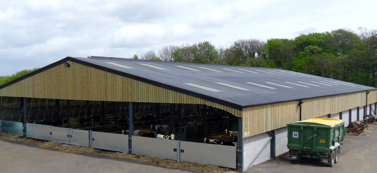 BriarwoodProduc's tweet photo. Why choose Fibre Cement? It reduces condensation, promotes ventilation, creates a healthy environment for livestock and its durable and long lasting #agribuild #farmbuildings #farmefficiency #roofing #roofingsheets #cleverchoice https://t.co/K5N4XD8YaV
