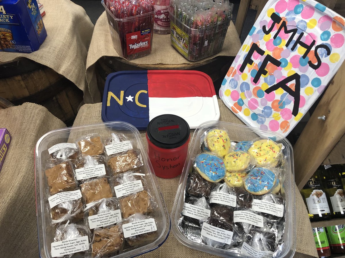 We are now selling baked good at the Oasis Fresh Market in Siler City. Come out and support your local FFA chapter!