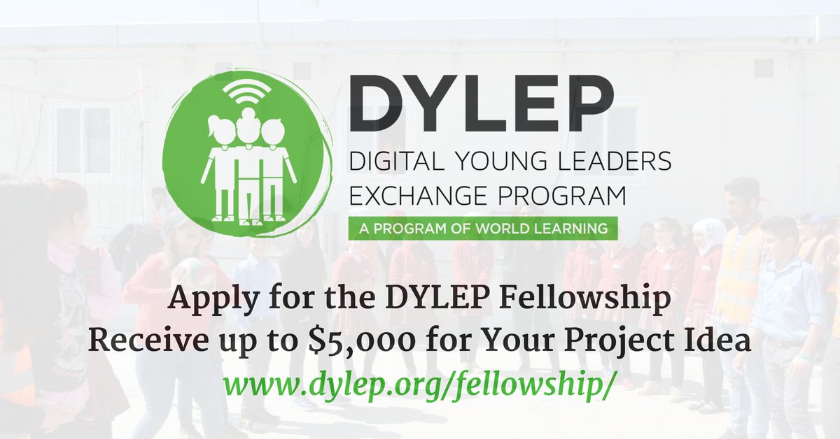 WorldLearning's tweet photo. Interested in participating in the World Learning Digital Young Leaders Exchange Program - #DYLEP Fellowship? Sign up to receive an email notification when the application opens: https://t.co/ZfIbo4Kr2o https://t.co/VpJTI8fUq0