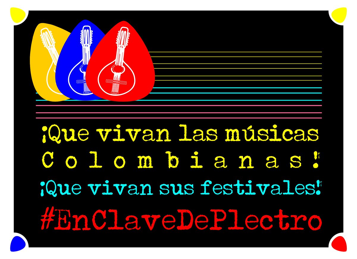 conmemoramos  #20DeJulio vibrando con el gran encuentro de las cuerdas en Bogotá Agosto 9 al 12 info: nuevo.bandolitis.com/plectro/

¡QUE VIVAN LAS MÚSICAS COLOMBIANAS!
¡QUE VIVAN SUS FESTIVALES! 
#EnClaveDePlectro