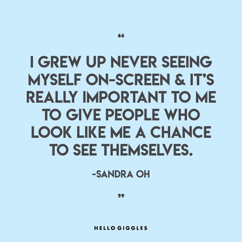 Happy Birthday, Sandra Oh. 