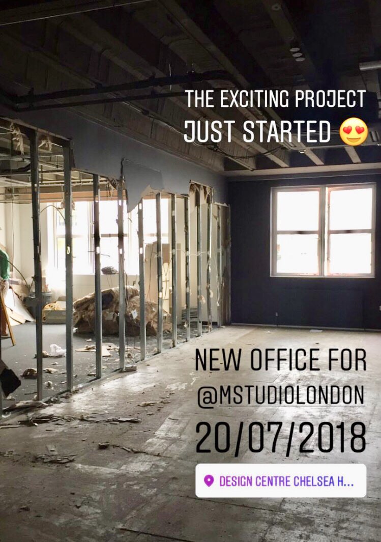#interiordesign #expansion #new #OfficeSpace #mstudiolondon