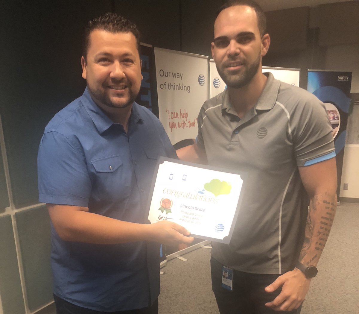 Lincoln_store's tweet image. 2nd QUARTER RECOGNITION MEETING!! Our team being recognized for our perfomance in key areas for our business ! POSTPAID VOICE GAs and AUTOPAY ENROLLMENTS (549 autopay enrollments in Q2 🔥🔥🤯🤯) #SazonCompleto #WorldDomimation #LegendaryLincoln