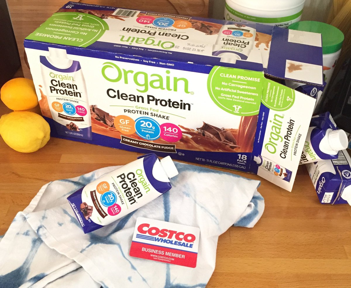 DrinkOrgain's tweet photo. NOW & FOR A LIMITED TIME ONLY, Orgain Clean Protein Shakes are available at @Costco! Stock up and save with our bulk 18-packs! While supplies last so hurry in and shop now:
https://t.co/Tnq1XbBzHd
#GetPickyWithYourProtein #Costco https://t.co/2r8oDhbK8t