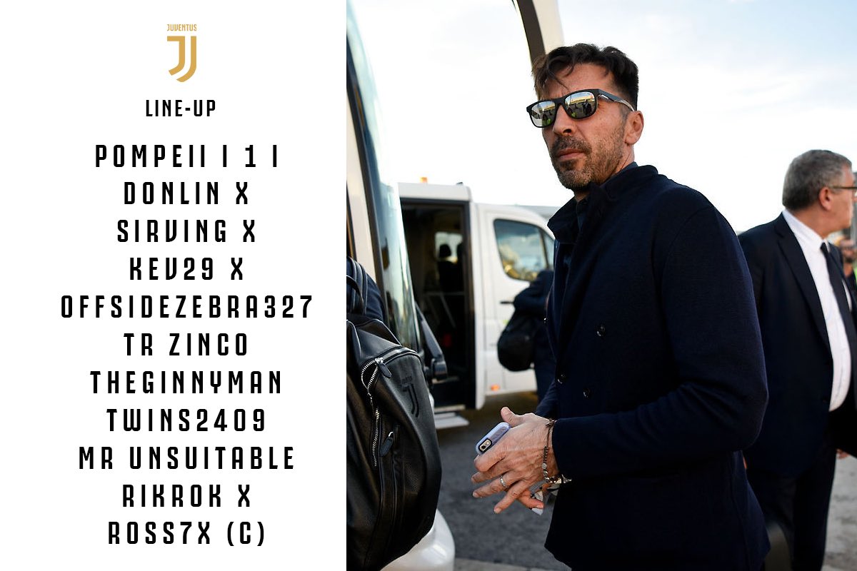 Tonights Line Up. 

VS Ascoli - 8PM

twitch.tv/vfljuventus 

#ForzaJuve