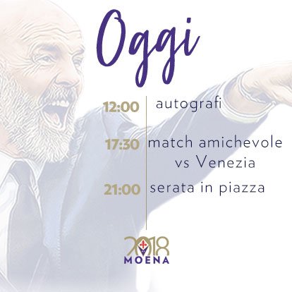 acffiorentina's tweet photo. 🏔️ #Moena2018
Giorno️️1️⃣️️5️⃣️: il programma dei Viola👇
#NoiSiamoFirenze⚜️ #InsiemeSiamoPiùForti https://t.co/hDGdHzA2fT
