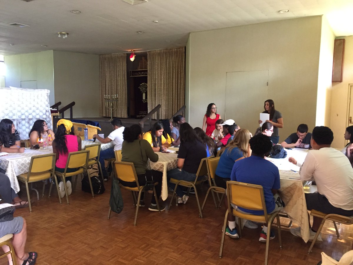 Today at <a href="/YonkersPartners/">YPIE</a> was Transition Day, where incoming college freshmen took part in panels, activities, and <a href="/projectgradbag/">Grad Bag</a> giveaways to to prepare for campus life. Nasir and Jenny, headed to @ubaffalo and @CityTechNews respectively, talk to <a href="/News12WC/">News12WC</a> and <a href="/verizonfios/">Verizon Fios</a> TV!
