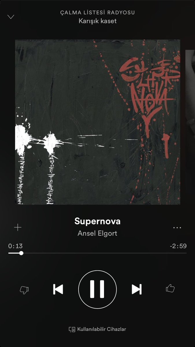 betuldediki's tweet image. Kendi şarkı listem bitikten sonra her seferinde bu şarkı çalmaya başlıyor. Her seferinde geçiyorum şarkıyı. Şarkıdan nefret ediyorum. Spotify kişiselleştirmede çok kötüsün kardeşim. Çıkarma şu şarkıyı karşıma. #datapersonalization 👎🏻