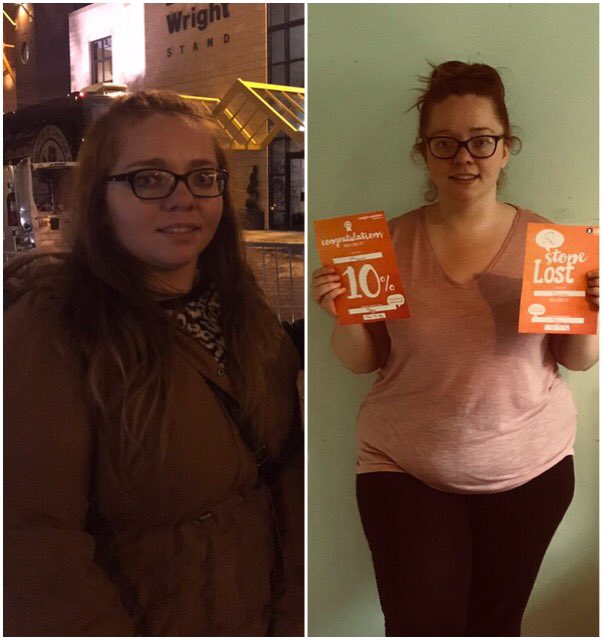 SammyLouisee_'s tweet photo. 4 months difference left photo was the day before I started this journey photo on the right was 2 days ago ππͺπ»β€οΈ #2Stoneloss #Weightwatchers @WeightWatchers https://t.co/tt3Bc0vV1H