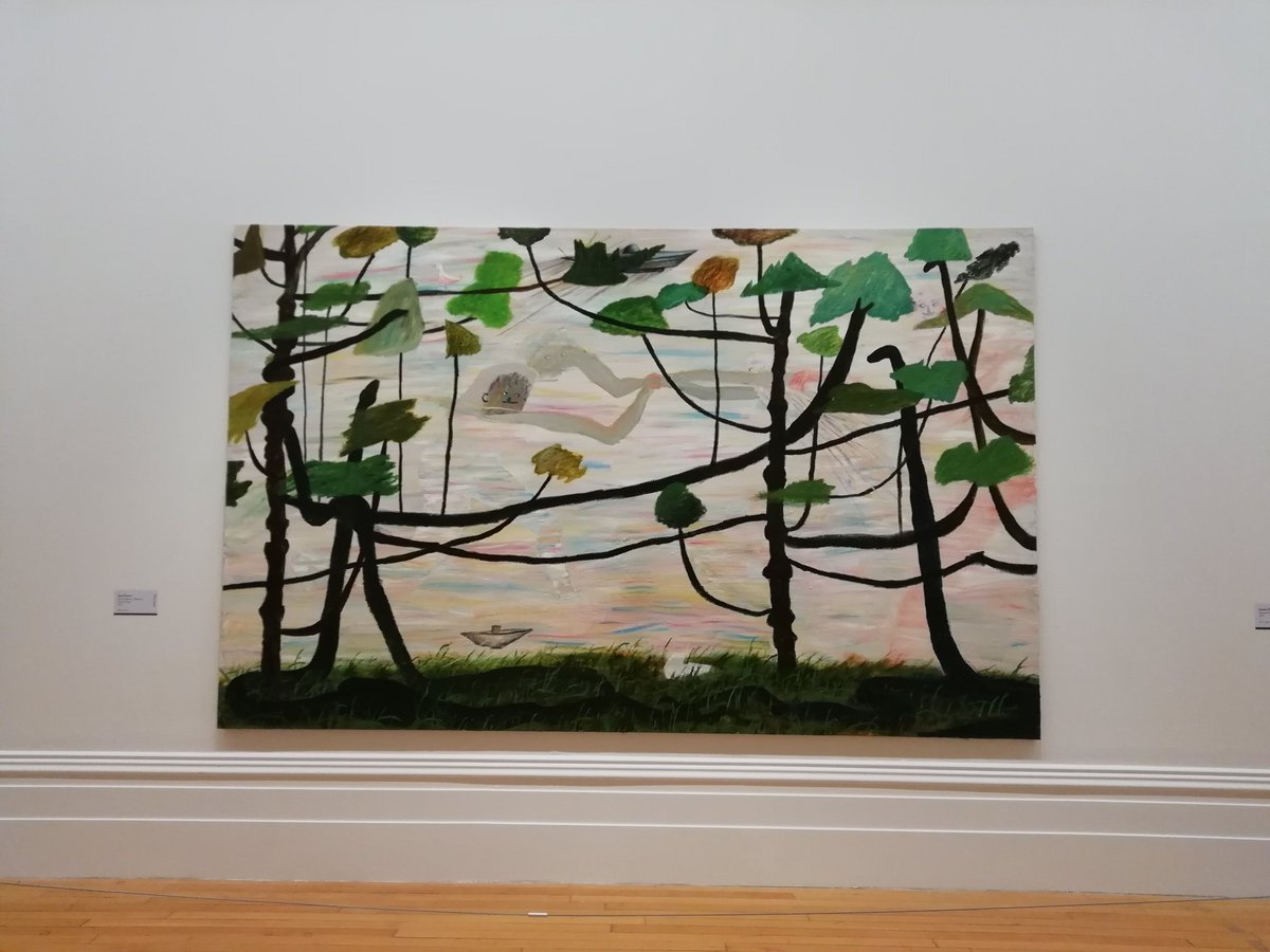 AlCritchlow's tweet photo. Saw some great paintings @walkergallery at the John Moores painting prize. One of my favourites by #tomhowse 'The Thunderous Silence of Your Presence'. Love #Jm2018 #contemporarypainting https://t.co/UYig3vlQSF