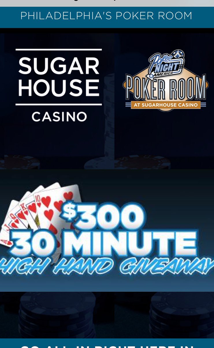 riverspokerphl's tweet photo. 💵$300 HIGH HANDS 💵 FRIDAY-SATURDAY-SUNDAY Complimentary Cocktails!!!  Text Food to Table🍕🍔🍖 - Covered Parking🚘 - Outside Smoking Area🚬 - Best Dealers and Staff in Da Biz🥇@WinAtSugarHouse #WhereYouPlaying #Philly #Poker https://t.co/ssiF5DD3BE