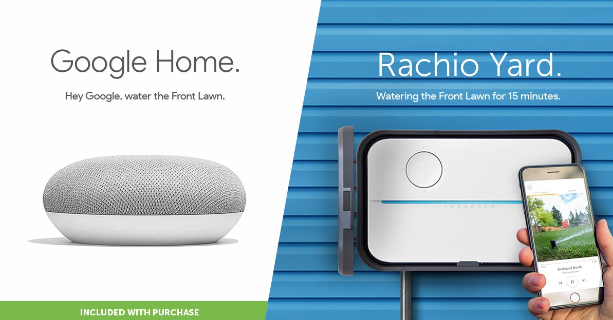 rachio and google home