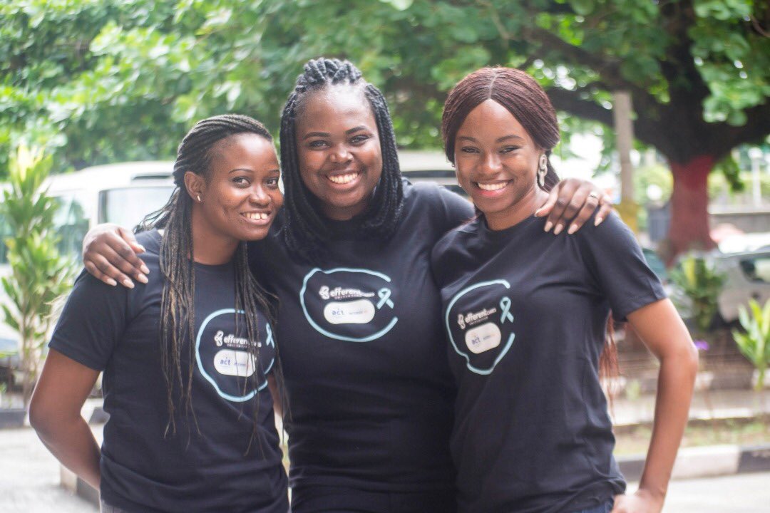 efferentCARES's tweet photo. From all of us @efferentCARES we would like to thank everyone for your support during the #ScreenHERIkeja Program. A big thank you to @ACTFoundation_ for sponsoring us and @lcccares for being our clinical partners. We can’t wait to share our story with you. https://t.co/HJOEPWWkiK