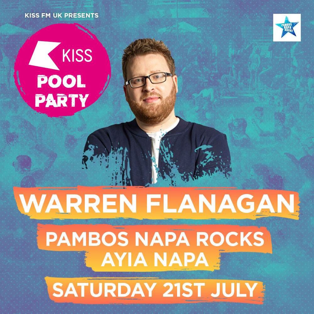 CAN’T WAIT FOR THIS TOMORROW! DJing at the @KissFMUK #PoolParty in #AyiaNapa down <a href="/PNapaRocksHotel/">Pambos Napa Rocks</a>! ☀️😎 #AyiaNapa2018 #Napa2018 #AyiaNapa18 #Summer2018