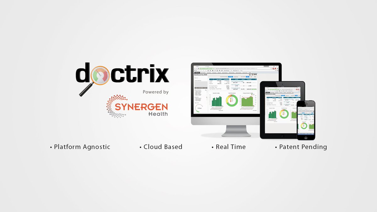 SYNERGENHealth's tweet photo. With #predictive modeling and data analytics, practices can better manage #claimdenials. Contact us today to learn how #Doctrix can help reduce common claim denials and make your organization’s strategy proactive, not reactive: https://t.co/UVxPOmkn5i https://t.co/MIsn10Loi8