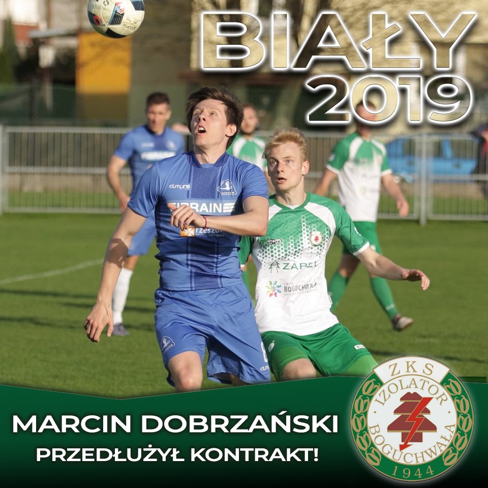 Marcin Dobrzański także zostaje w Izolatorze na nowy sezon! 