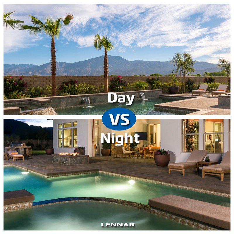 AngelaMSwagner's tweet photo. Do you like to enjoy the #pool by day or night? https://t.co/JxiwROpUPL