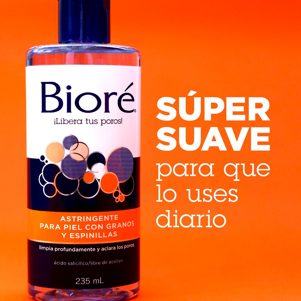 BioreLatam's tweet photo. ¡Directo al grano! 💥 Ataca las imperfecciones y reduce el brillo superficial. #CleanSlay https://t.co/18Vh6CFb9J