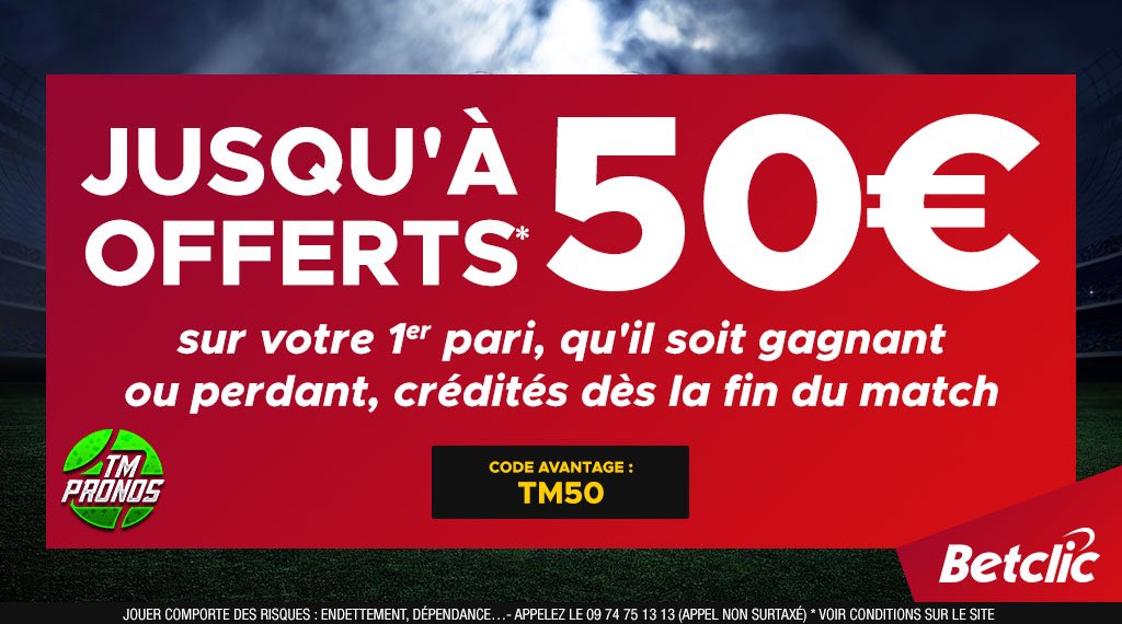 pronos_tm's tweet photo. Prono pour demain Prêt et bonne confiance.

♻️Maximum de RT je choisirais au hasard une personne pour un 🎁

Inscription &amp; Bonus Bienvenue
Bonus Winamax 
100€offerts:https://t.co/1RJgewyO12

Unibet
100€ offerts:https://t.co/rbsdpj75J2

Betclic 
50€ offerts:
TM50

Tonton™️ https://t.co/wS5vXVjcXi