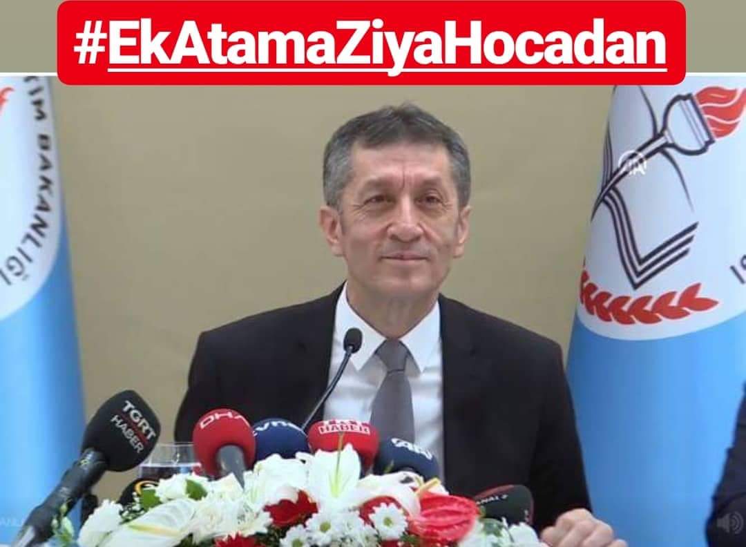 #EkAtamaZiyaHocadan

Sn Bakanım <a href="/ziyaselcuk/">Ziya Selçuk</a> 109 bin öğretmen açığı varken 20 bin atama eğitimin hiçbir derdine derman olmadı. 
Mağduriyetlerin giderilmesi adına 2017 KPSS ile ek atama talep ediyoruz.
Sn @RT_Erdogan @fuatoktay06 <a href="/mahirunal/">Mahir Ünal 🇹🇷</a> <a href="/NumanKurtulmus/">Numan Kurtulmuş</a>