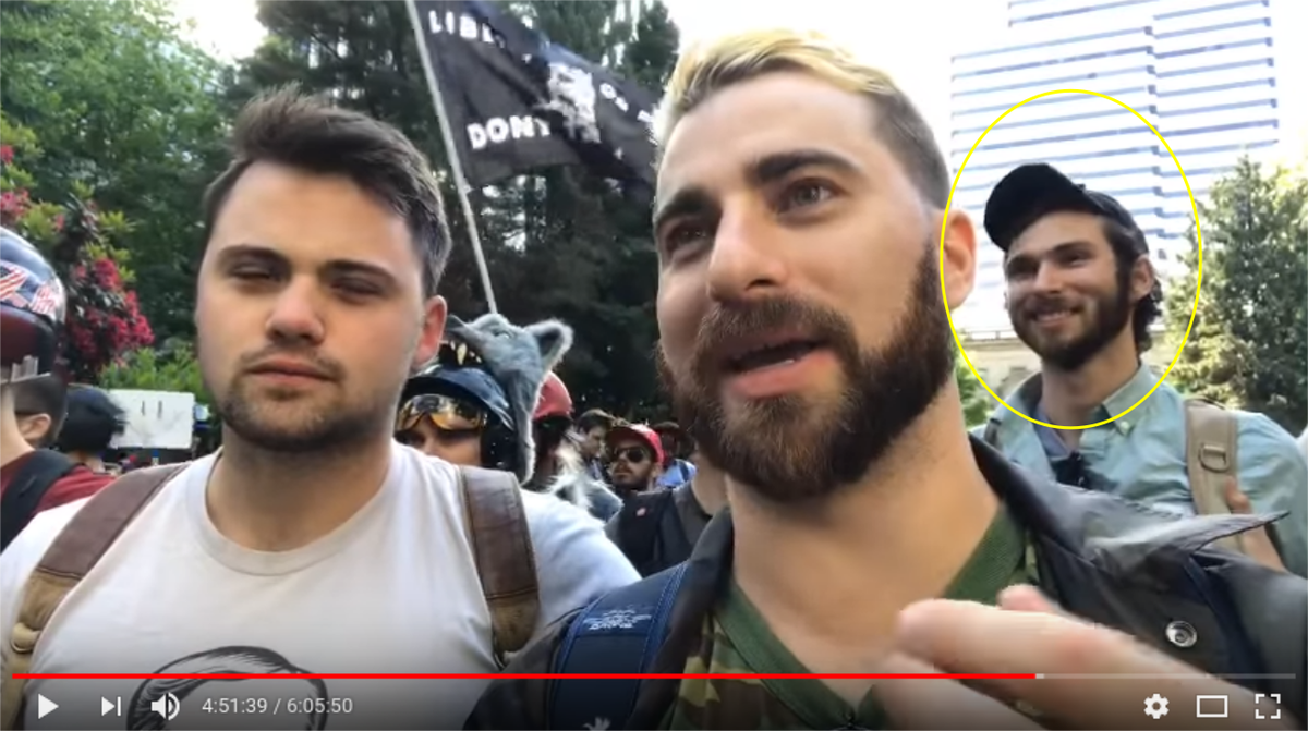 Anti-Semitic fascist Jeffery Hughes now lives in Montana, but when he was living in the Seattle area, he supported Patriot Prayer and was welcomed at Joey Gibson's events.  https://rosecityantifa.org/articles/jeffery-hughes/