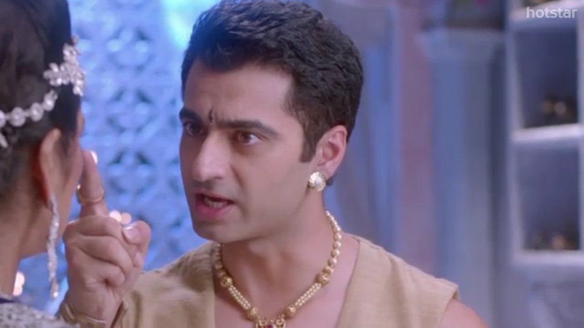 Harshadian_fans's tweet photo. Anger never brings out good . 
#HarshadArora #HarshadAroraForever #MayaviMaling 
#RajkumarAngad https://t.co/6io9B6zVt0