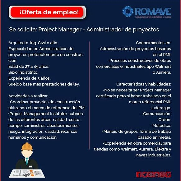GrupoROMAVE's tweet photo. Sigue @GrupoROMAVE
Usa #ROMAVE
https://t.co/gbZndqWd3V
comunicacion@romave.com
#constructora #ingeniería #arquitectos #empleo
👷♂️ https://t.co/Dpo3oOLjt4