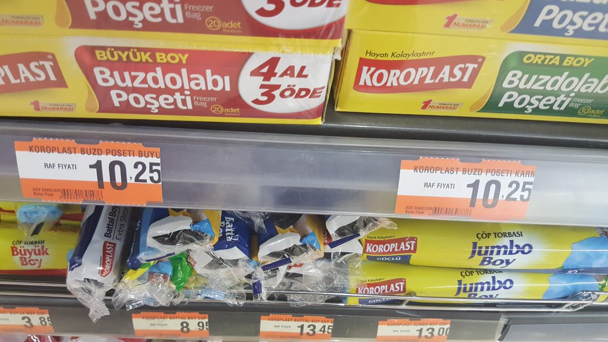 Koroplast Buzdolabi Poseti Kucuk Boy 4 Al 3 Ode 200 Lu 20x30 Fiyati
