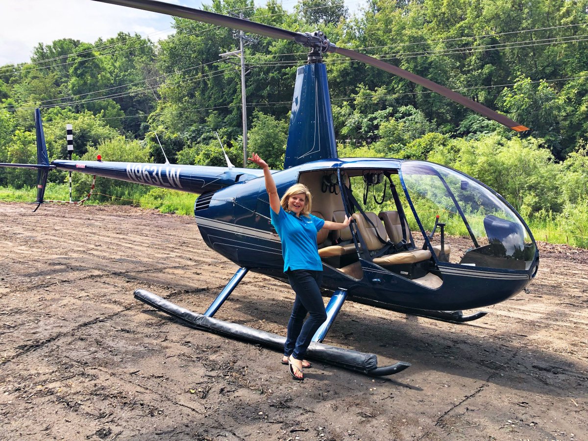 TheLocals501c3's tweet photo. Want to ride in a helicopter like @MNBirthplace  did this morning?  Come on down and get yourself in line!  @lshelicopters are here all weekend!  #lumberjackdays #discoverstillwater #stillwater https://t.co/p1w2l2eOYq