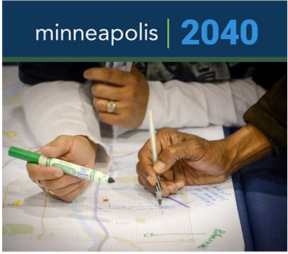 Mpls2040's tweet photo. The comment period for Minneapolis 2040 ends this Sunday. Submit your comments and view frequently asked questions about the Comp Plan here: https://t.co/RzJQLkAYwN https://t.co/Iy85MH8Hm9