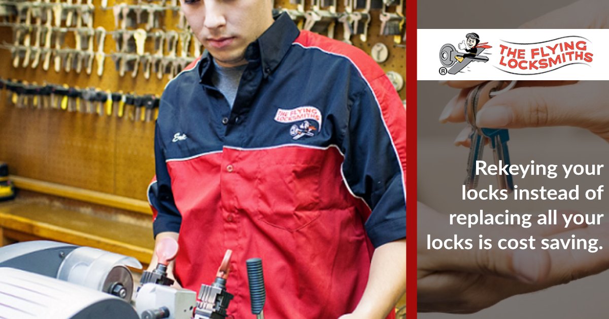 tflocksmithsla's tweet photo. #Rekeying your locks instead of replacing all your #locks is cost saving. If you lose your keys, call Flying Locksmiths, and we will help you make the right choice! https://t.co/LfT1Gmo6eW https://t.co/l2EIWtk6RP