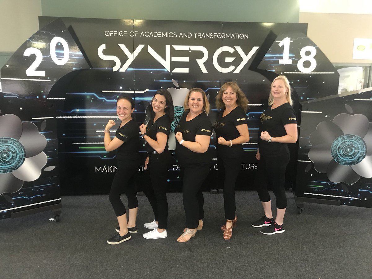 DFEfalcons's tweet photo. DFE Strong 💪 #SYNERGY2018 @SynergyMDCPS @MDCPSCentral @MDCPS https://t.co/0PBUvogR4o