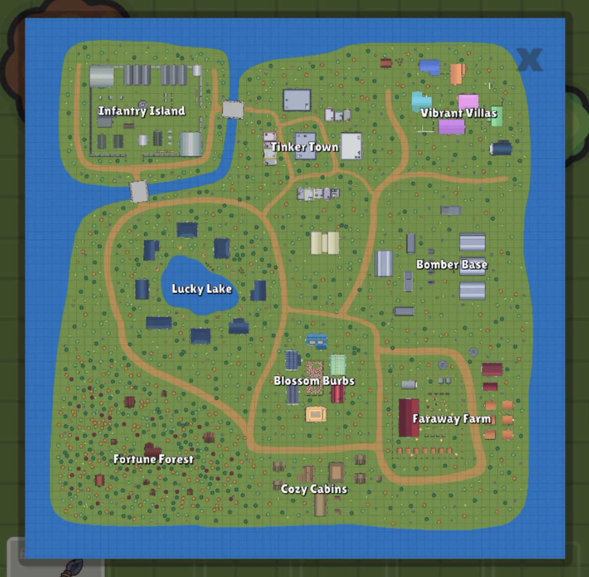 Map - Official ZombsRoyale.io Wiki