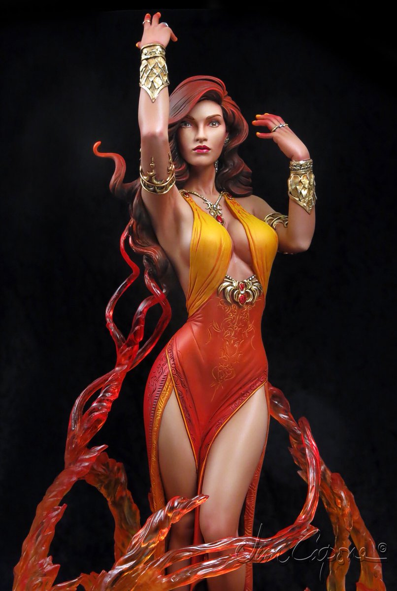 GarageKitsUS's tweet photo. Hariqa the Fire Elemental from the Denizens of Zo series! #wonderfest #hariqa #DenizensofZo #Elementals #garagekitsus #garagekitsuscolors #model #modelkit https://t.co/lmxWlMsMMl