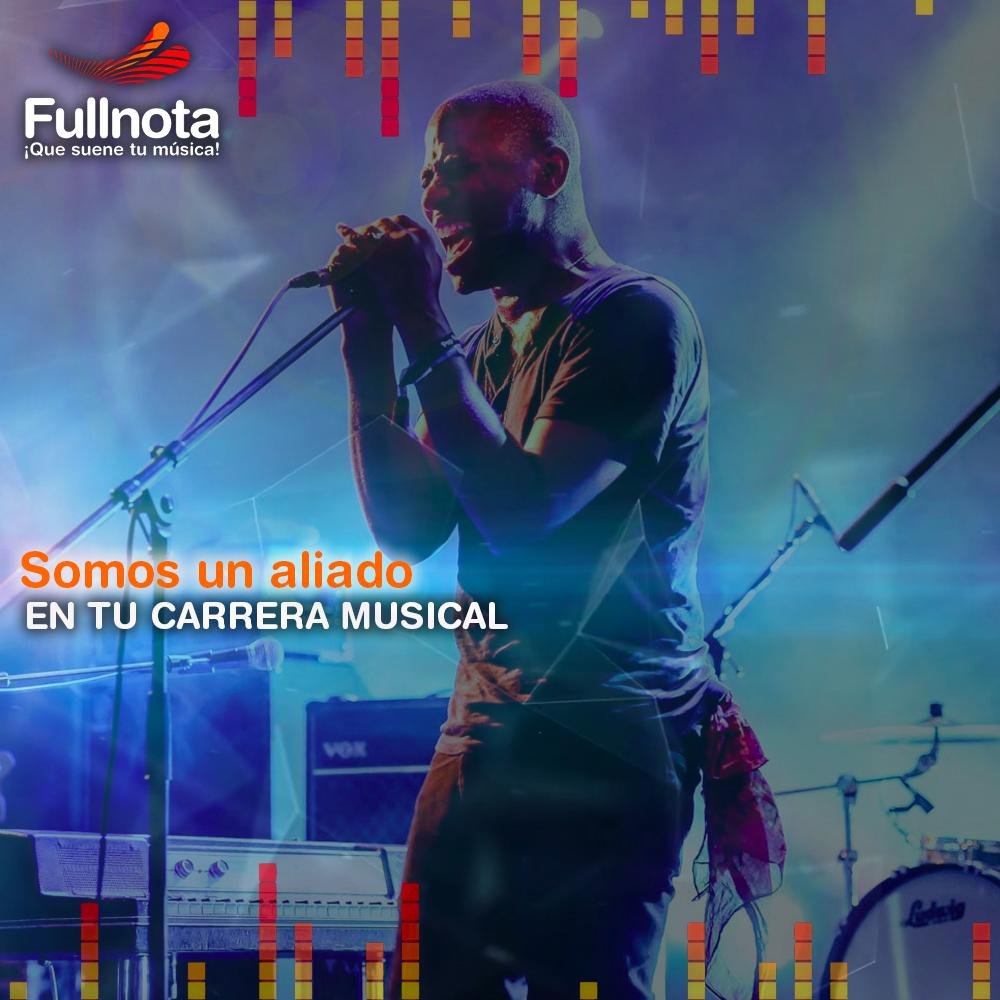 FullnotaCo's tweet photo. ¡Hazte sentir! Conviértete en el artista que sueñas con nuestro apoyo. Conoce nuestra nueva web aquí: https://t.co/nUmqIjOjhI 

#FullNota #Colombia #Venezuela #Artista https://t.co/56sLcqFJo2