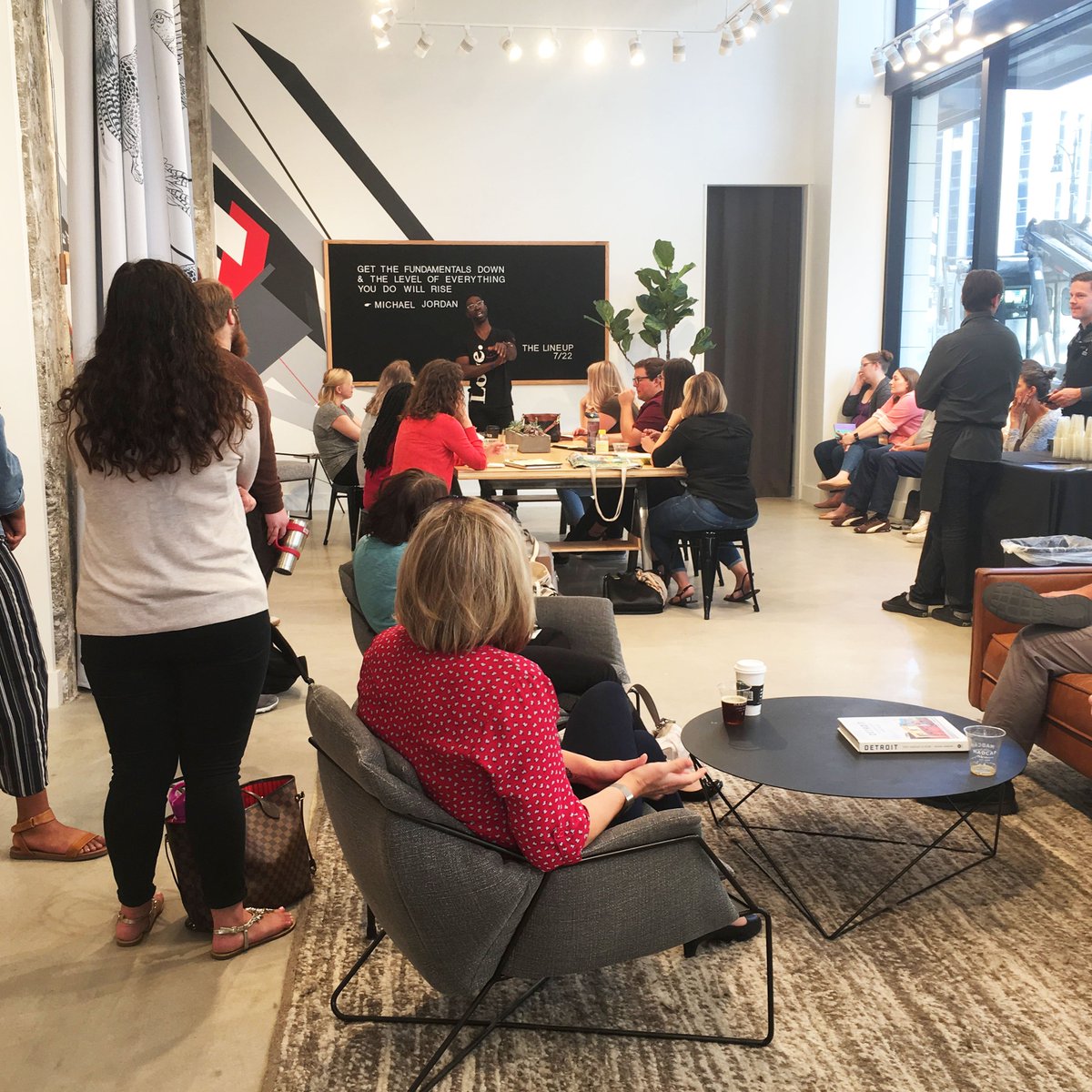 phiregroup's tweet image. Kicking off Friday with community and great conversation courtesy of @Detroit_CM. Thanks, Calvin, for inspiring us and telling your story. #cmdet #cmintention