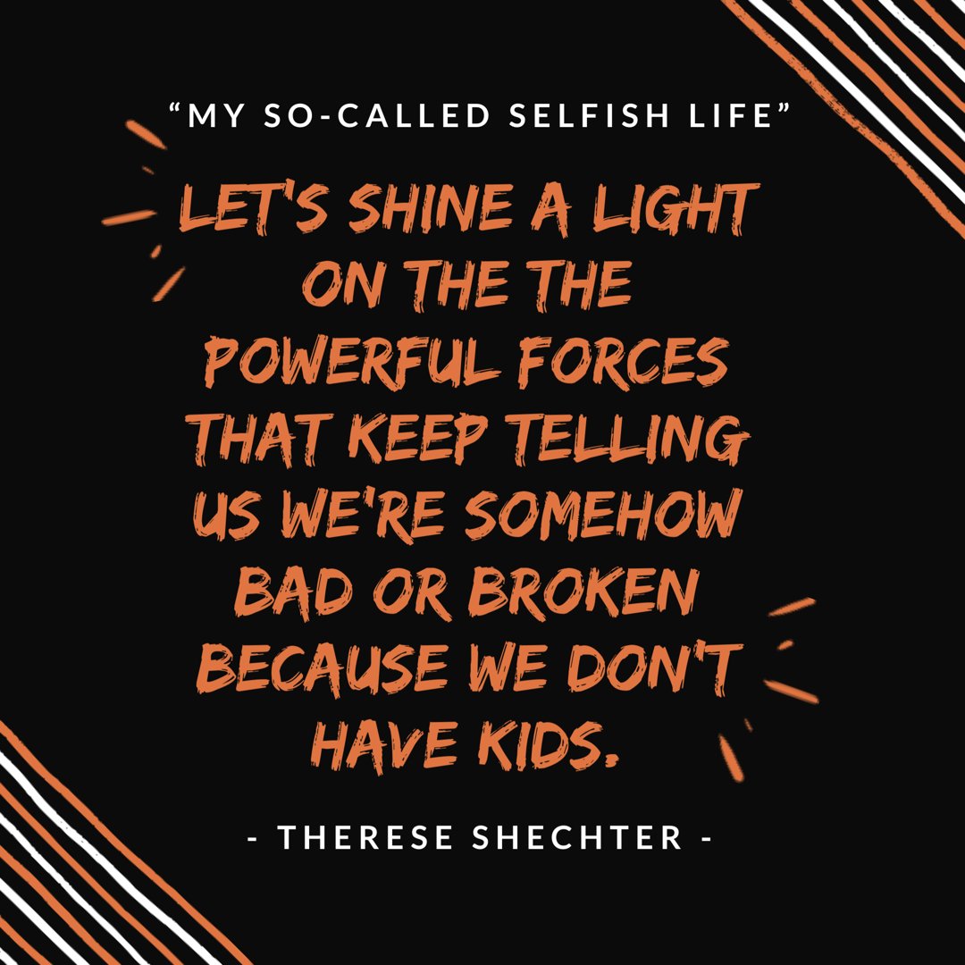 TrixieFilms's tweet photo. "My So-Called Selfish life" Director Therese Shechter on one of the many reasons why she chose to make this film.  #childfree #cfbc #childfreebychoice #femaledirector #documentary #trixiefilms #womeninfilm https://t.co/8Clo2orFdf