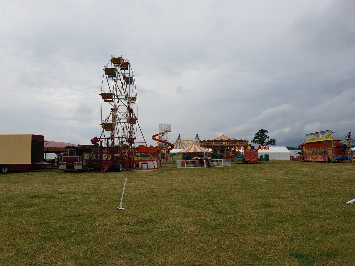 We're all set up at Funkirk Farm &amp; ready for <a href="/YorksDalesFest/">Yorkshire Dales Food & Drink Festival</a> tomorrow &amp; Sunday. It's going to be a great weekend, all the ingredients are there - weather, scenery, family fun, artisan goods &amp; cider from India - 'Aye up tha's different', hope we si'thee there then! #noaddedsugar
