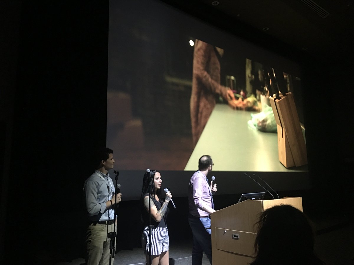 JillSixx's tweet photo. Conquered one of my biggest fears yesterday - pitching a film to a theater that seats 600+ people! FUCK YES.
#Frontieres2018 #PermanentAddress #FantasiaFest https://t.co/3QFGqRcxxC